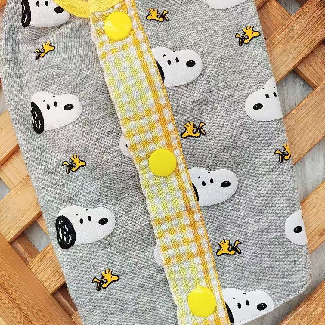 Snoopy & Woodstock Button-Up Dog Vest image 5