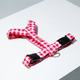 NORADOG Barbie Check RED H Harness