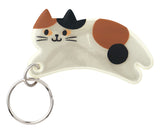 DECOLE Charipita Magnetic Bike Keyring – Calico Cat
