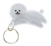 DECOLE Charipita Magnetic Bike Keyring – Bichon Frise