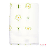 Hamamonyo Happy Daisies Cotton Gauze & Terry Bath Towel