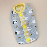 Snoopy & Woodstock Button-Up Dog Vest