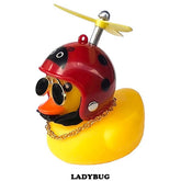 Helmet Rubber Duck, Ladybug