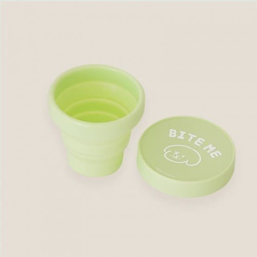 [Biteme] Foldable Travel Water Cup - pastel color image 2