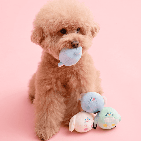 [Biteme] Fluffy Friends Multi-Pack Ball Toy (3pcs) image 2