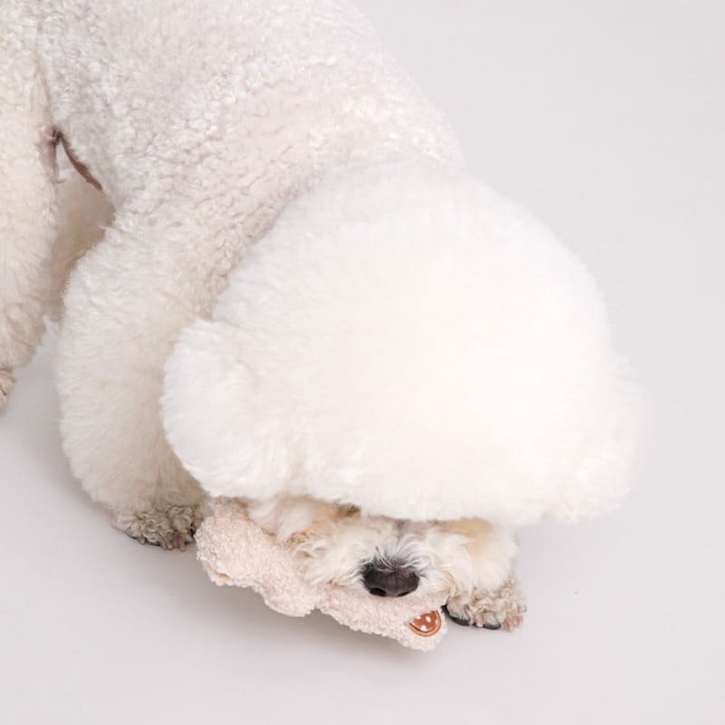 [Biteme] BonBon Green Furry Friends Rattle Toy image 1