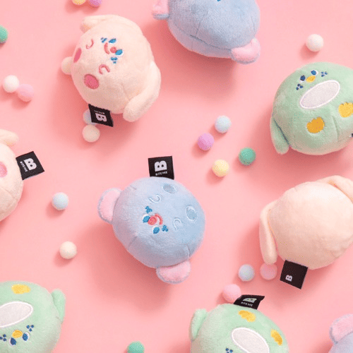 [Biteme] Fluffy Friends Multi-Pack Ball Toy (3pcs) image 1