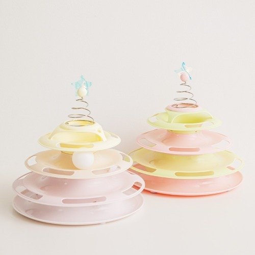 [Biteme] CBF Cat 3-Tier Track Ball Toy (2 colors) image 3