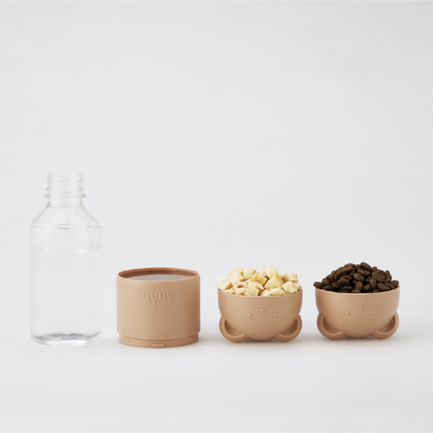 [Ahahland] COCONI Bottle – Portable Dog Water Bottle & Snack Container, All-in-One for Walks image 1