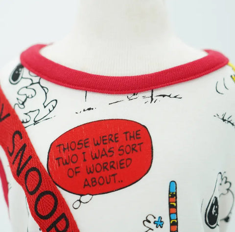 Snoopy Comic Strip Print Dog Backpack Vest image 3