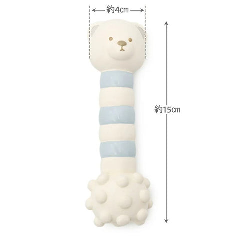 [PET PARADISE] Little Bear Striped Latex Toy image 5