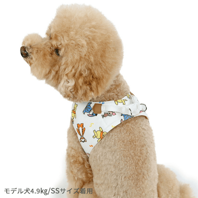 [PET PARADISE] Winnie the Pooh & Piglet Printed Dog Harness image 1