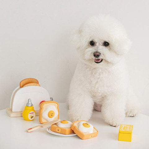 [Biteme] Egg Toast latex Toy image 1