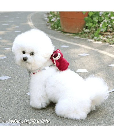 [PET PARADISE] Disney Toy Story Dog Harness with Lotso Plush Mascot image 1