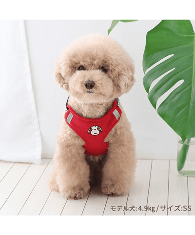 [PET PARADISE] Snoopy Dog Harness with Plush Mascot image 1