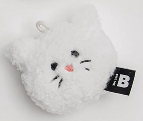 [Biteme] My Sibling Plush Charm (cat) - 4colors - white image