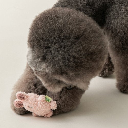 [Biteme] BonBon Green Furry Friends Mini Squeaky toy image 3
