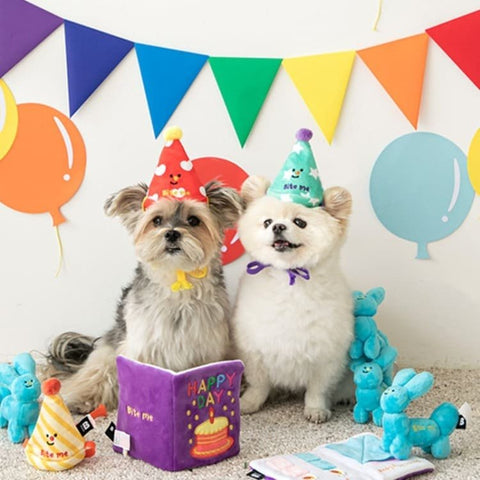 [Biteme] Party Series - Happy Bday Card Dog Toy image 3
