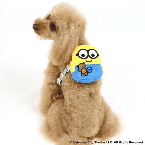 [PET PARADISE] Minions Bob Dog Harness with Plush Backpack image 1