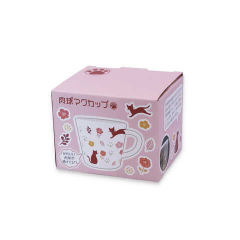 ALTA Cat Mug with Translucent Paw Prints – 300ml