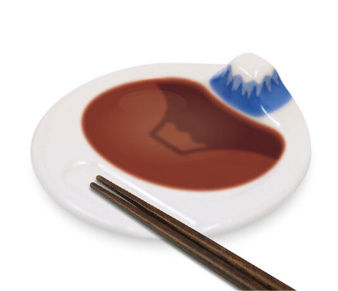 ALTA Mount Fuji Soy Sauce Dish – Blue Fuji