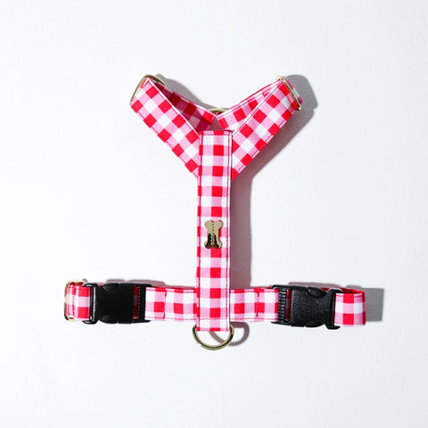 NORADOG Barbie Check RED H Harness
