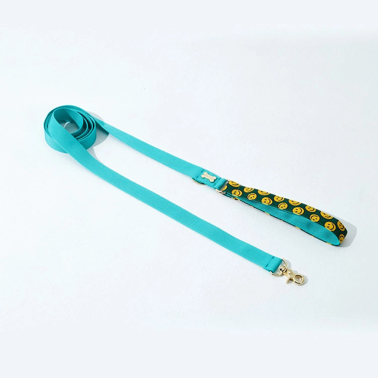 NORADOG Charile Smile Hand Leash(Mint) (under 7kg)