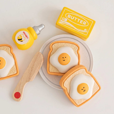Egg Toast latex Toy