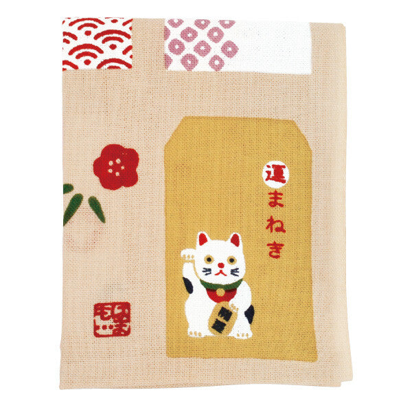Hamamonyo Good Luck Cotton Handkerchief – Unmaneki
