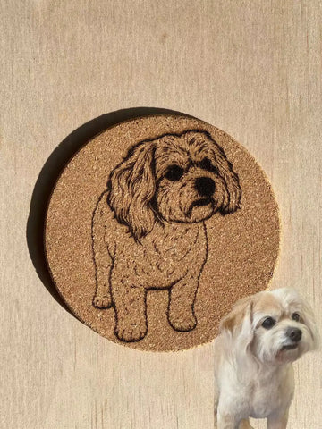 Custom Laser Engraved Coaster & Board