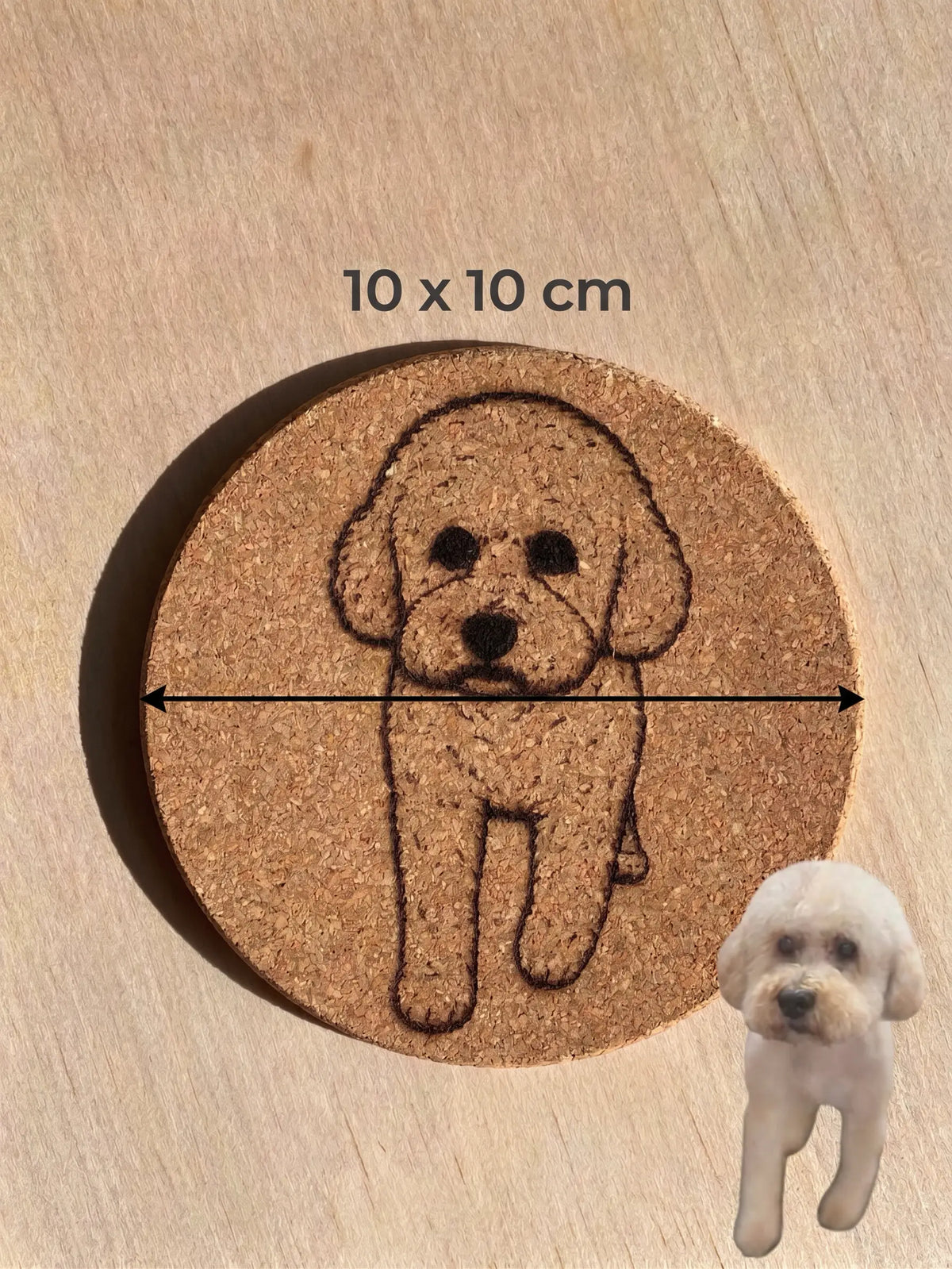 Custom Laser Engraved Coaster & Board