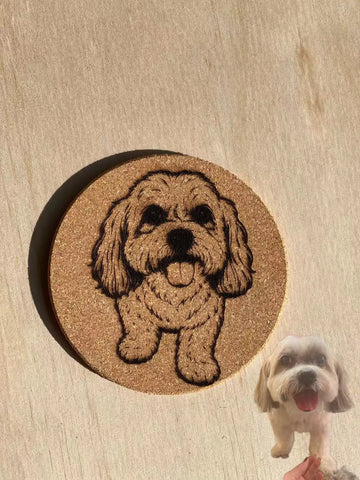 Custom Laser Engraved Coaster & Board