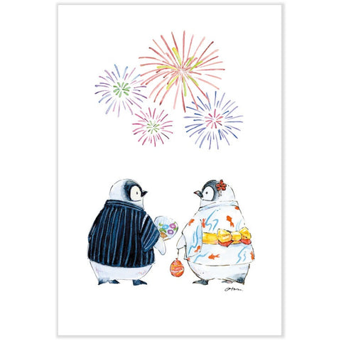 Summer Oton Postcard – Penguins' Summer Festival
