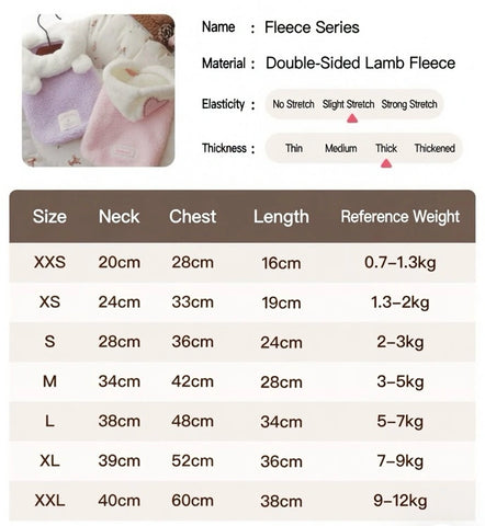 Purple Cloud Fleece Vest