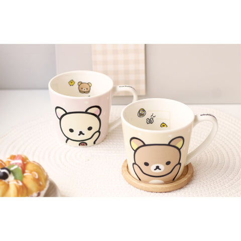 Rilakkuma Ceramic Mug with Measuring-Style Design – 220ml