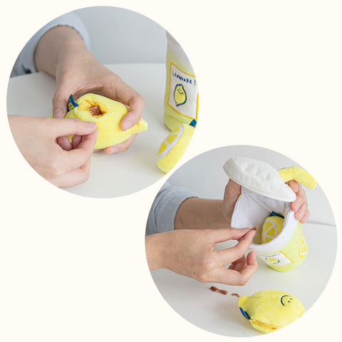 BITE ME x Second Morning Lemonade Nosework Dog Toy