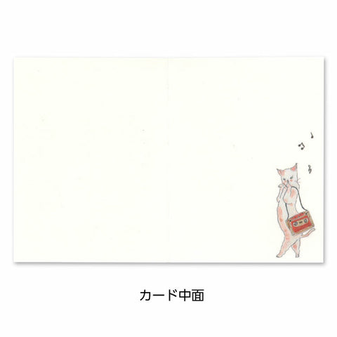 TOCOROCOMUGI Mini Card – Music (Birthday)