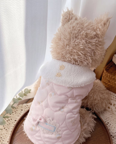 Warm Melting Little Bear Quilted Jacket