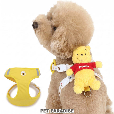Winnie the Pooh Dog Harness with Plush Mascot