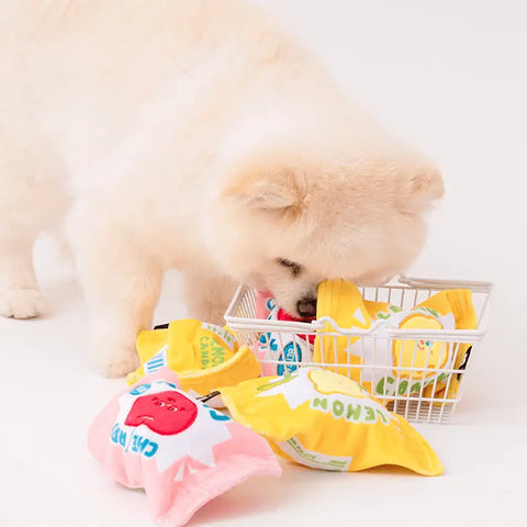 [Biteme] Crunchy Candy Ball Toy - Lemon &amp; Cherry image 3