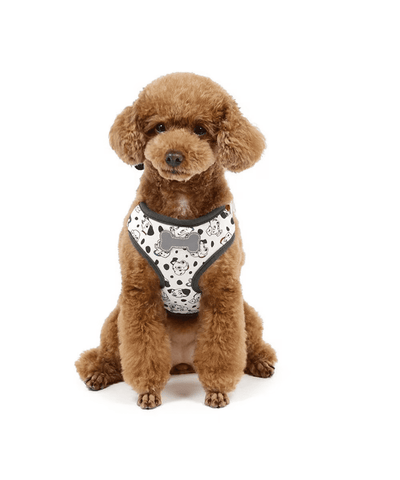 [PET PARADISE] Disney 101 Dalmatians Dog Harness with Plush Backpack – Size S image 2