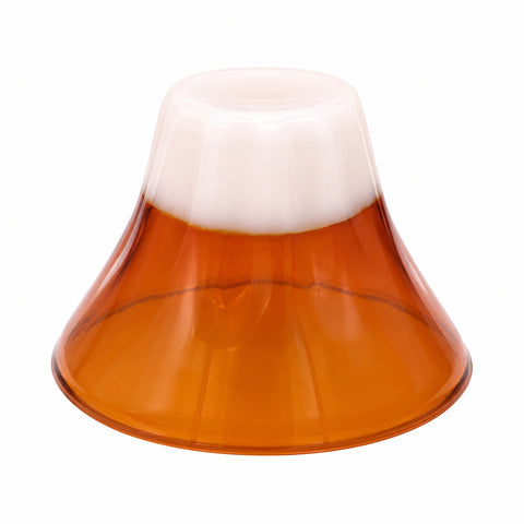 ALTA Mount Fuji Glass Cup – Amber 240ml