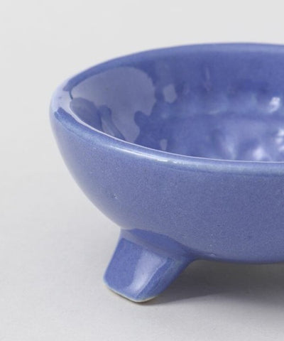Amina Ceramic Mini Incense Holder, Navy