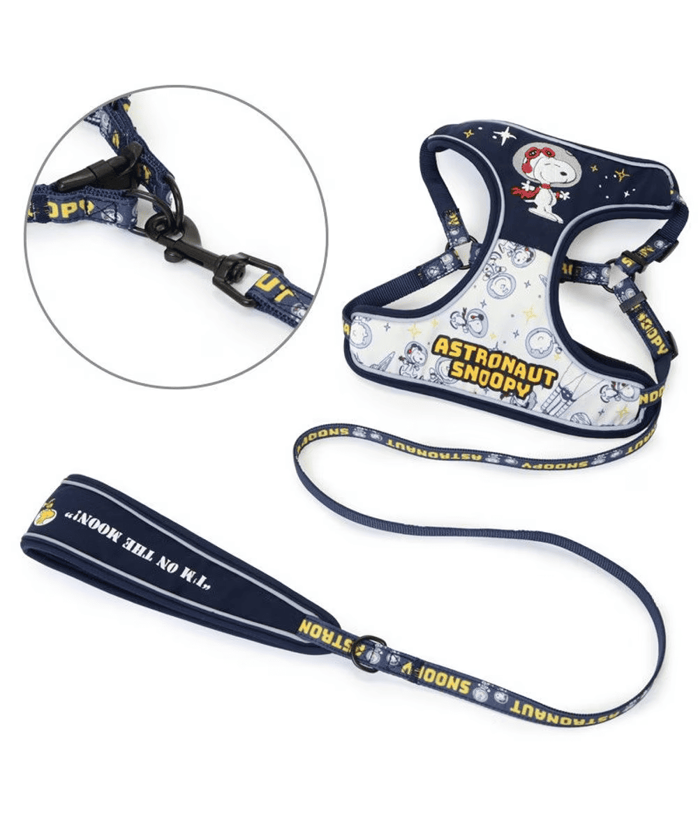 [PET PARADISE] Snoopy Astronaut Dog Harness & Leash Set image 2