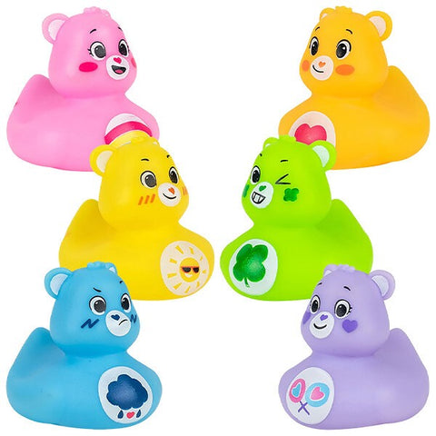 Care Bears 2.5-inch Rubber Ducks