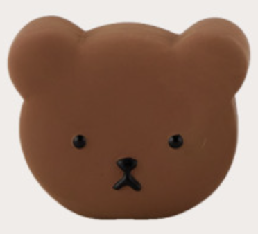 [Ahahland] Three Bears Bearland Baby Bear Squeaky Toy - Daddy bear image