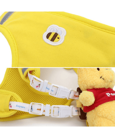 [PET PARADISE]  Disney Winnie the Pooh Dog Harness with Plush Mascot image 7