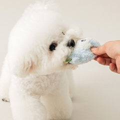 [Biteme] BonBon Green Furry Friends Mini Squeaky toy image 1