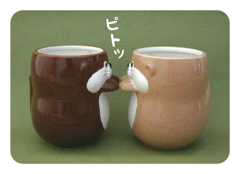 DECOLE Otter Ceramic Teacup – Latte