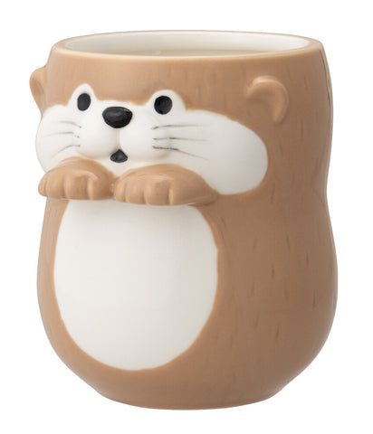 DECOLE Otter Ceramic Teacup – Latte